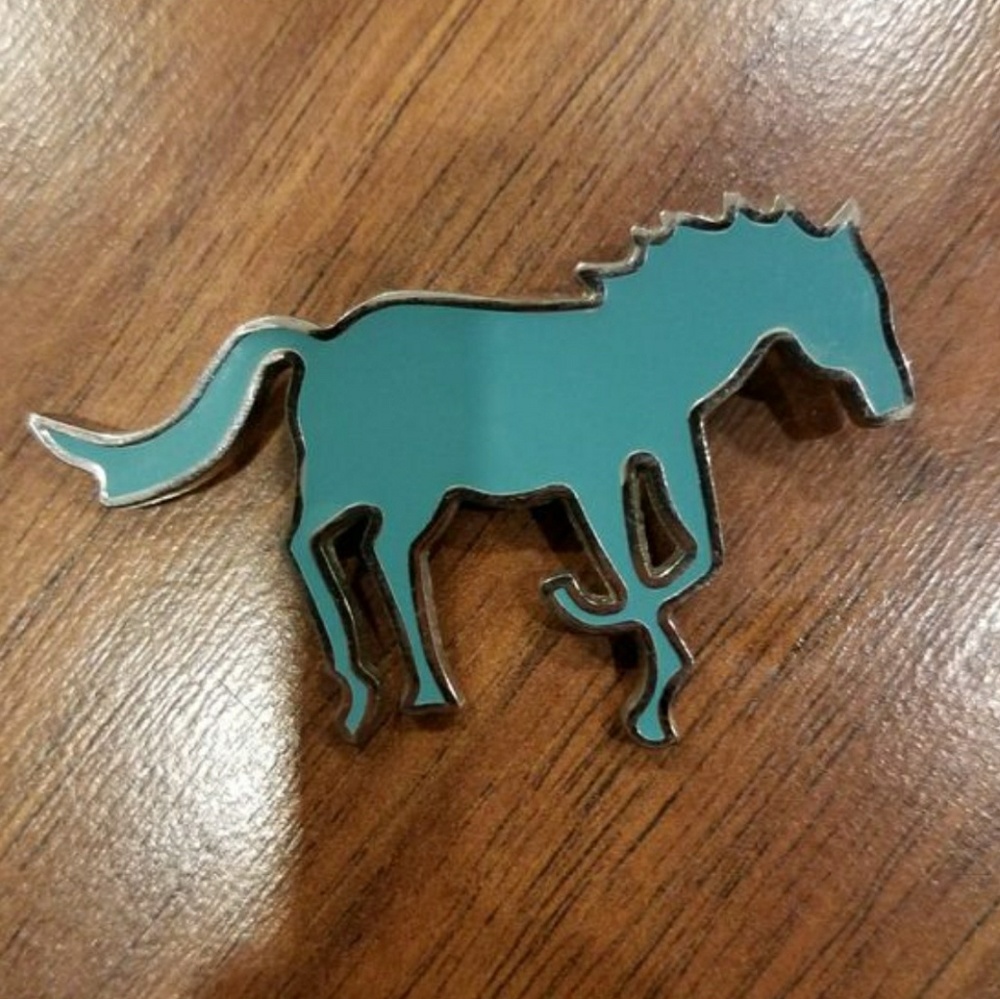 Turquoise Horse Brooch/Pin